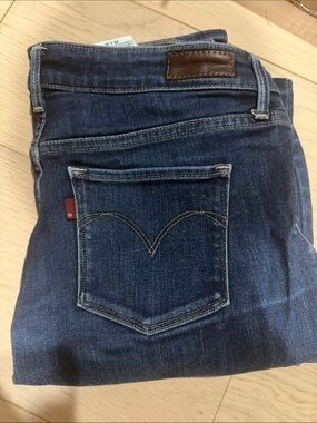 Levi's Women's Indigo Skinny Jeans with Signature Back Pocket
